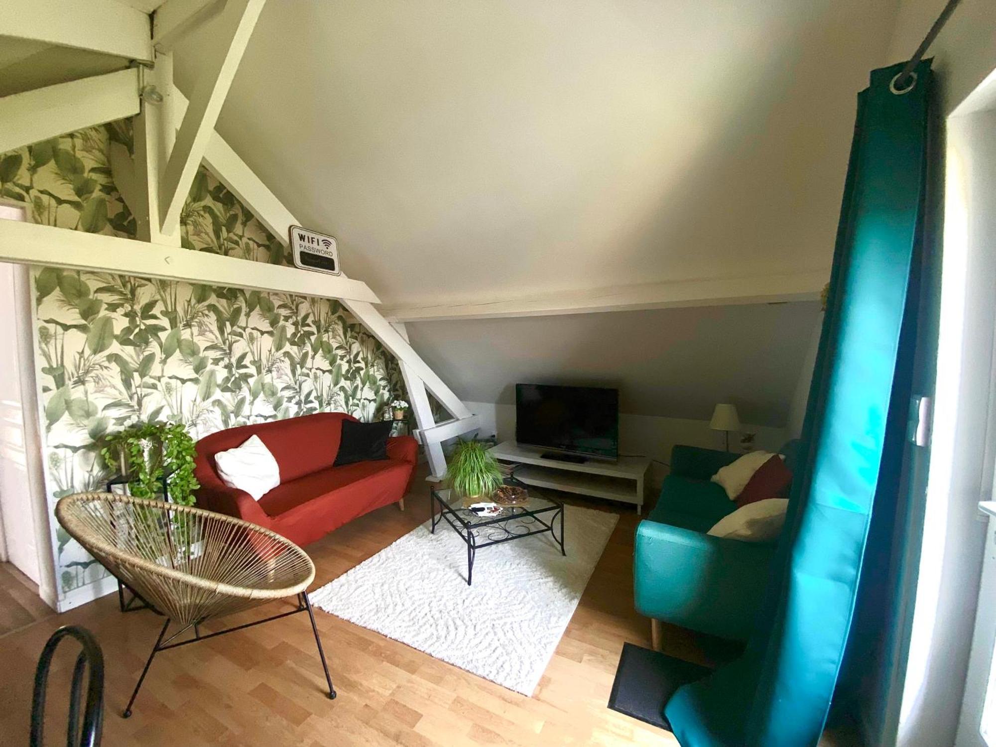 Une Ambiance Cosy Avec Jardin Privatif Nassandres Kültér fotó